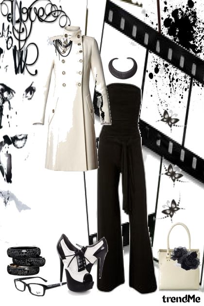Crno-bijeli svijet- Fashion set