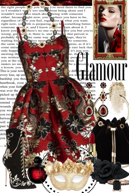 Glamour Party- Combinazione di moda