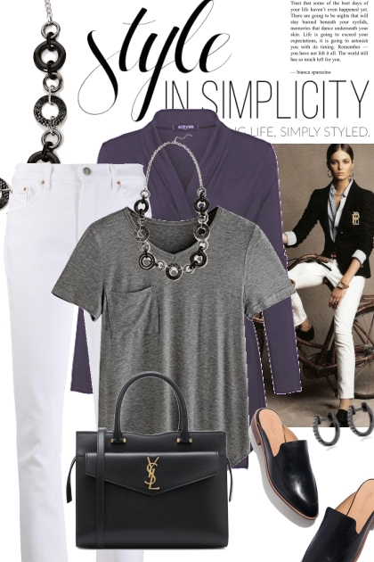 Style Simplicity- Modna kombinacija