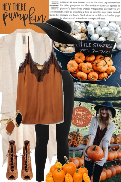 Hey There Pumpkin- combinação de moda