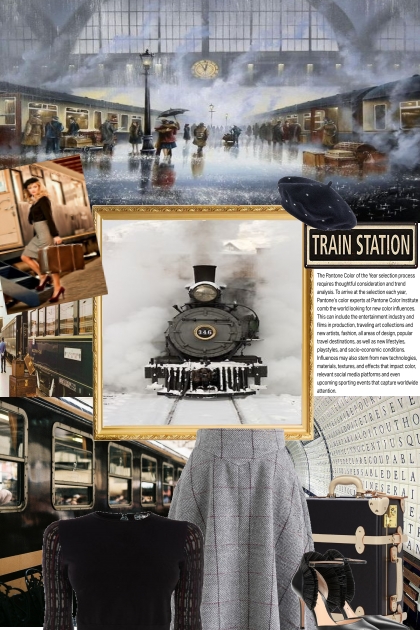 Travel by Train- Fashion set