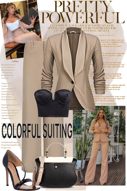 Power Suit- Combinazione di moda