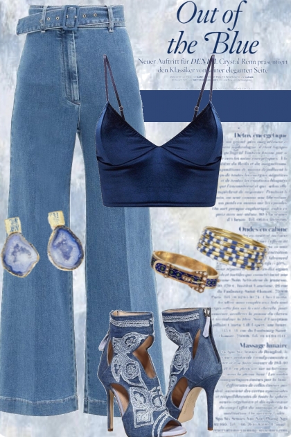 Out of the Blue- Combinazione di moda