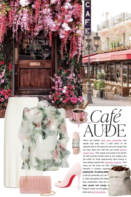 Cafe Aude- Fashion set