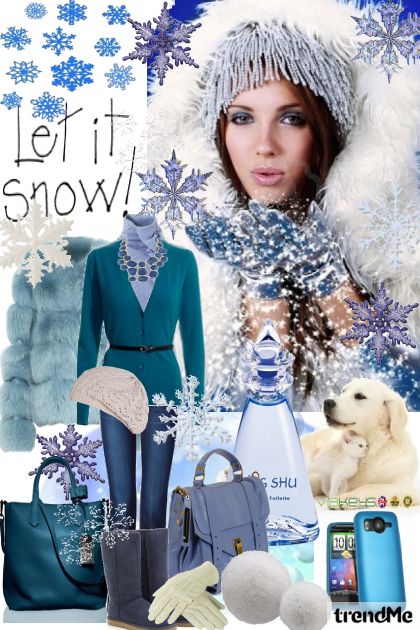 Let it snow...- combinação de moda