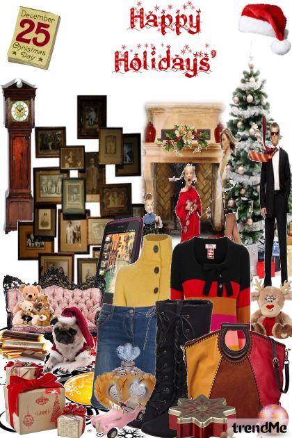 Christmas with family- Fashion set