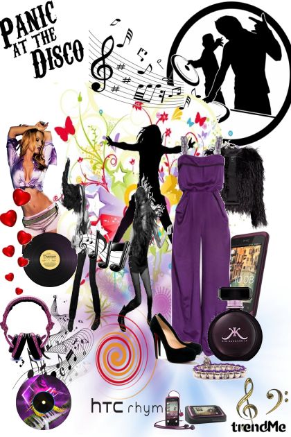 Panic on the dance floor...with HTC...- Fashion set