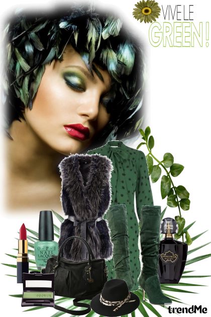 Everything is green!!!- Fashion set