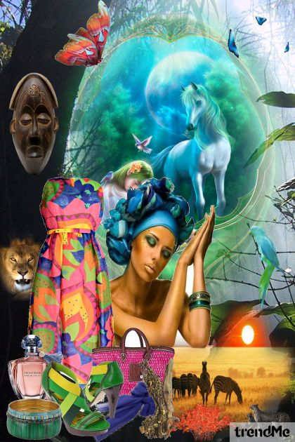 Magic colours of Africa!- Combinaciónde moda
