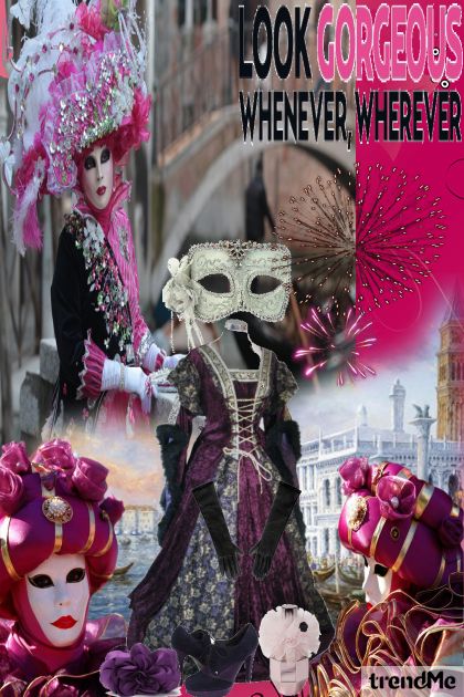 Venetian carnival- Combinaciónde moda