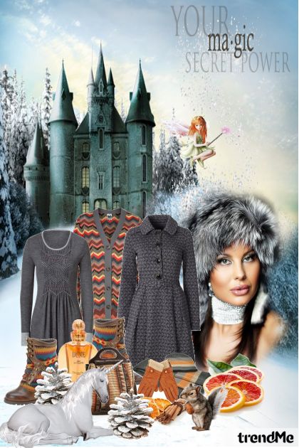 Magic winter- Модное сочетание