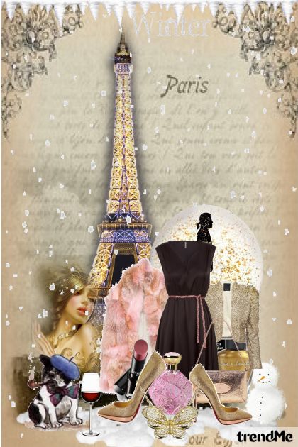 Chic and elegant winter in Paris