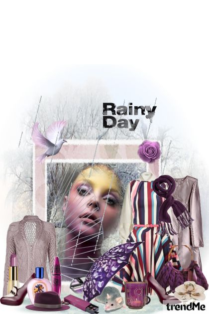 Purple rain...- Combinazione di moda