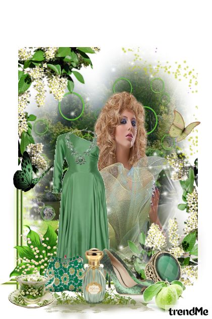 Green like a nature- Combinazione di moda