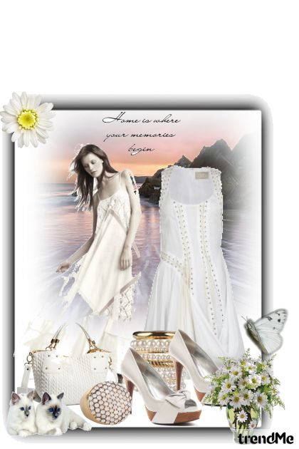 Summer in white...- Combinaciónde moda