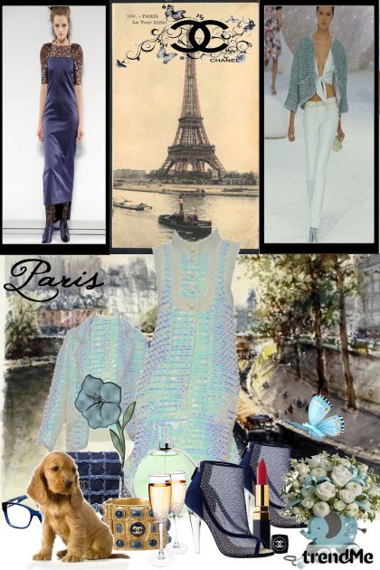Romantic weekend in Paris by Chanel- combinação de moda