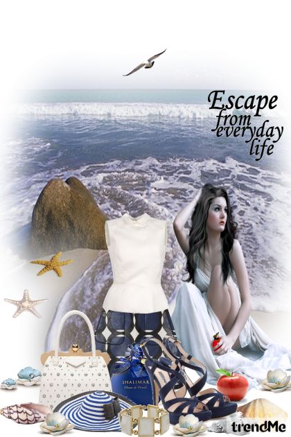 Escape from everyday life...- combinação de moda