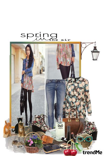 Spring in the city- Модное сочетание