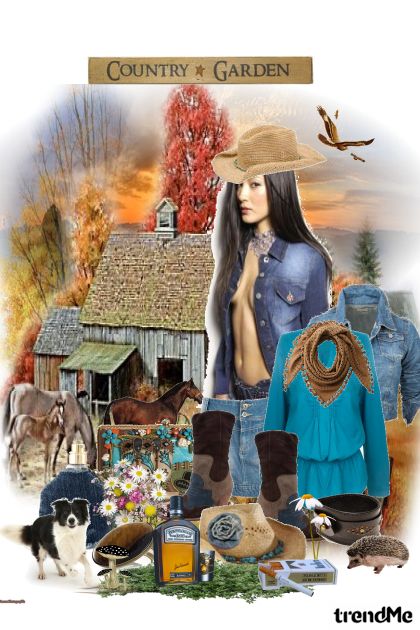 Country girl- Combinazione di moda