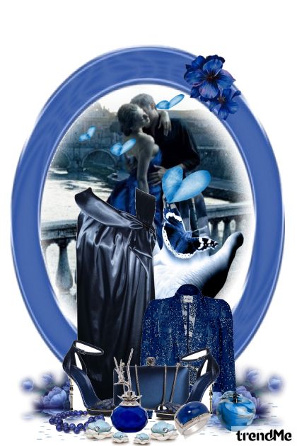 Romance in the blue- Fashion set