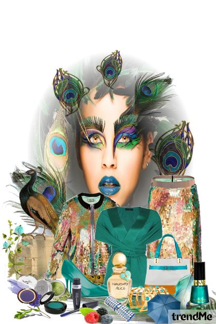 Women are like...like the peacock feathers adorn- Fashion set