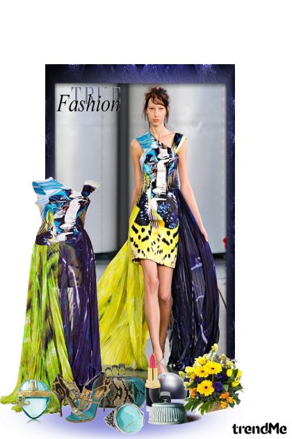 Mary Katrantzou fashion- Combinaciónde moda