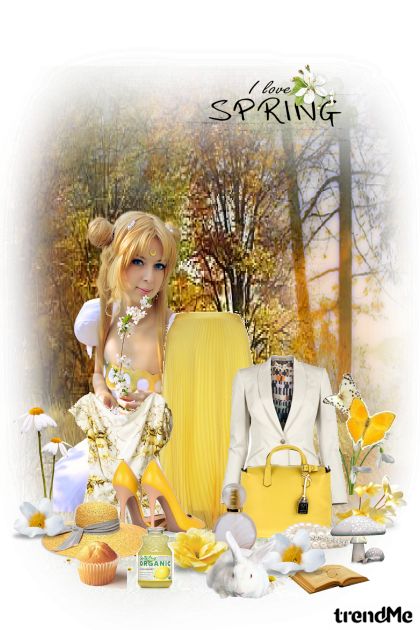 I love spring...- Combinaciónde moda