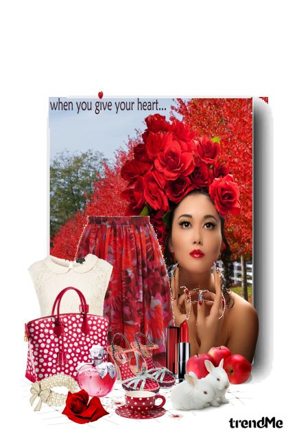 When you give your heart...- Fashion set