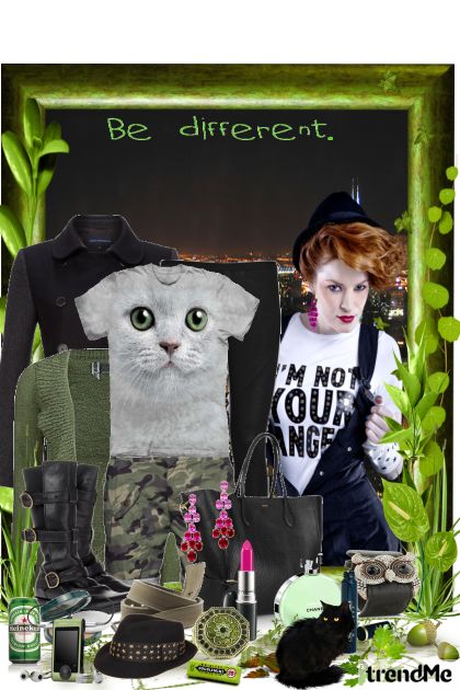 Dare to be different- Combinaciónde moda