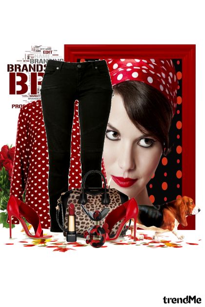Urban brends in red...- Fashion set
