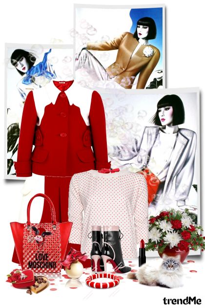 Red&White- Fashion set