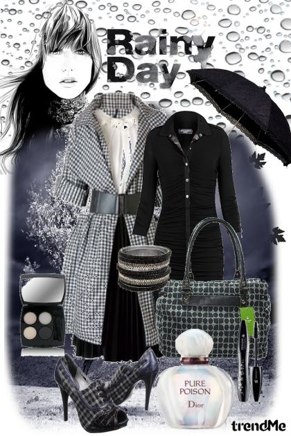 Rainy day- Combinazione di moda