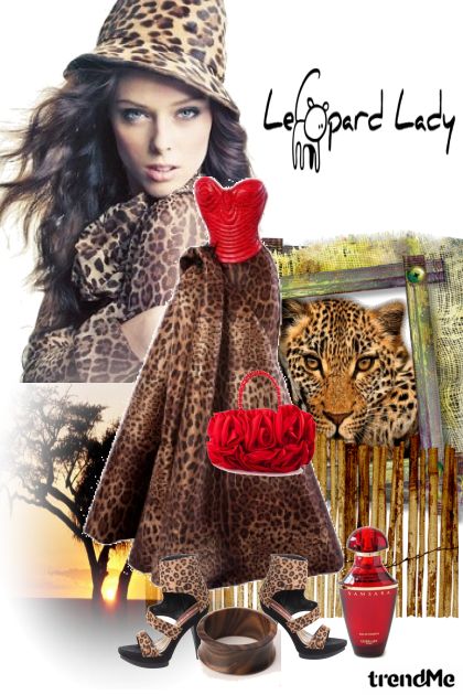 Leopard lady- Kreacja
