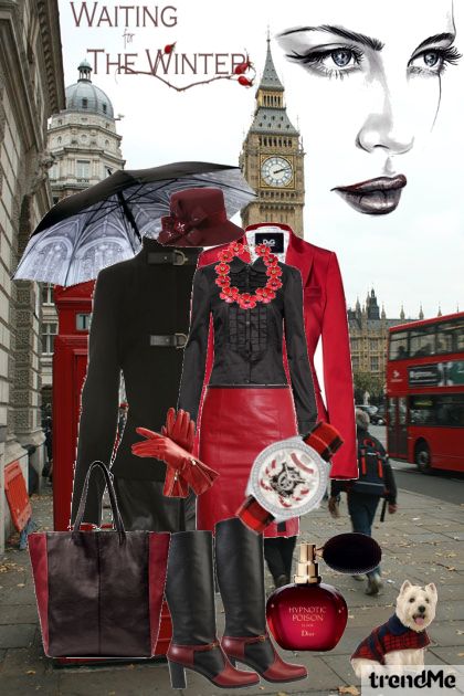 Waiting the winter in London...- combinação de moda