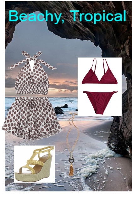 Beachy, Tropical- Combinazione di moda