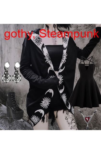 gothy, Steampunk- Modna kombinacija