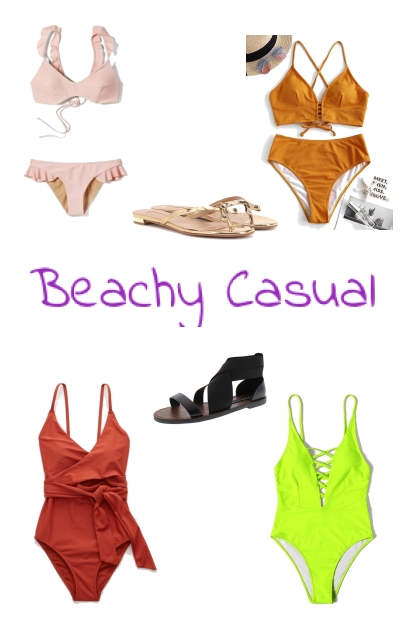 Beachy Casual- Модное сочетание