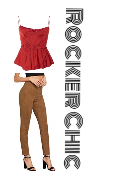 Rocker Chic- Fashion set