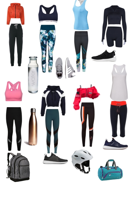Athletic, Sporty set- Combinaciónde moda