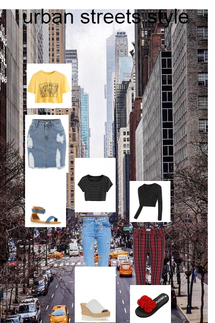 urban street - Combinaciónde moda