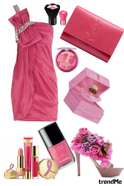Pink Vinctim- combinação de moda