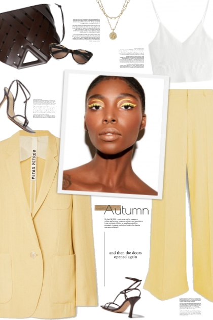 #19 ▲ Yellow autumn- Fashion set