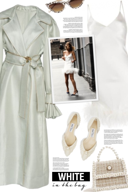  #83 ▲ LITTLE WHITE DRESS x3- Модное сочетание