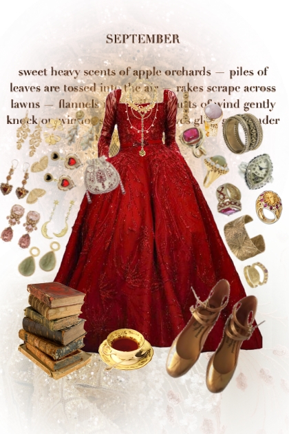 princess of hearts and her treasures- combinação de moda