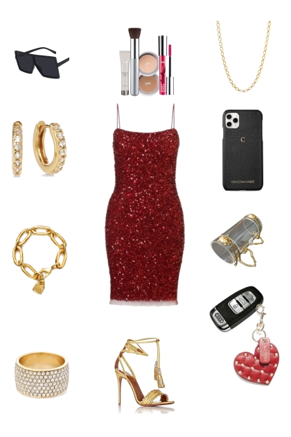 The best party of the year outfit style. - Модное сочетание