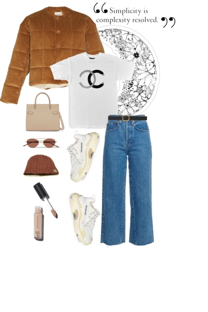 The white tee- Fashion set