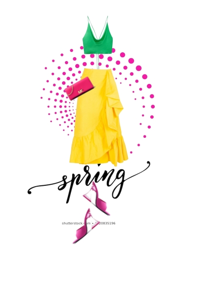 Spring Bold Outfit- Combinaciónde moda