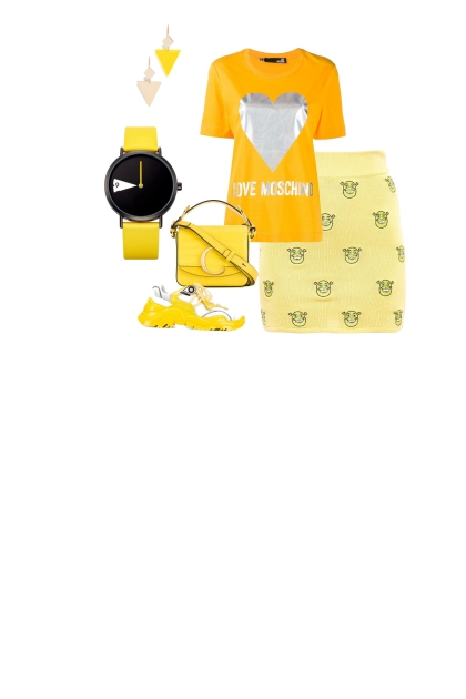 желтое- Fashion set