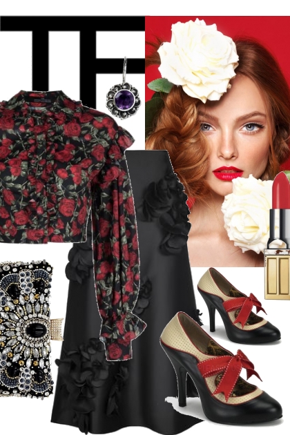 red and black- Fashion set