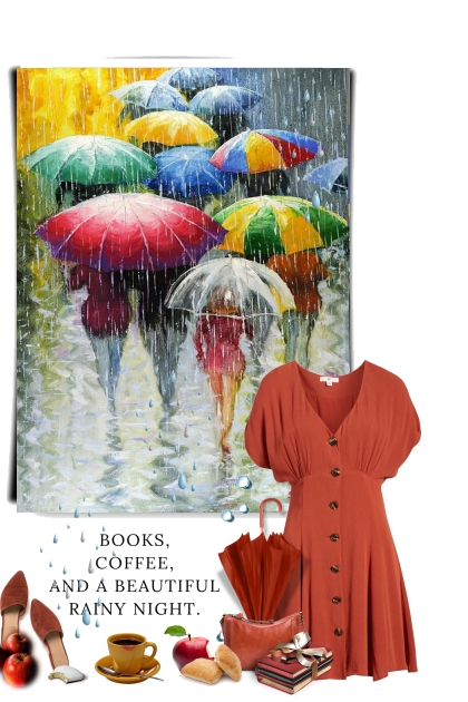 rainy night- combinação de moda